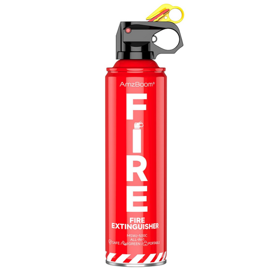 AmzBoom Compact Fire Extinguisher – 1 Pack